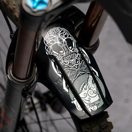 DYEDBRO - MUDGUARD DECALS - FOX / ROCKSHOX - VIKING - Image 1