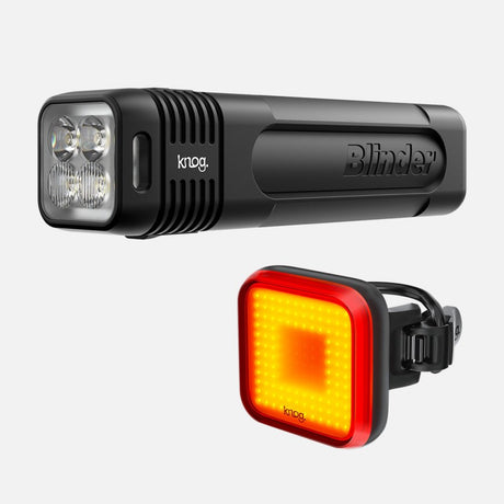 KNOG BLINDER 900 + BLINDER SQUARE BIKE LIGHTSET - Image 1