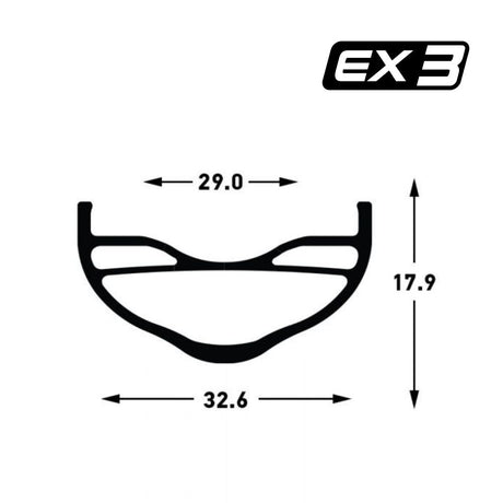 STAN'S FLOW EX3 ALLOY RIM - Image 1