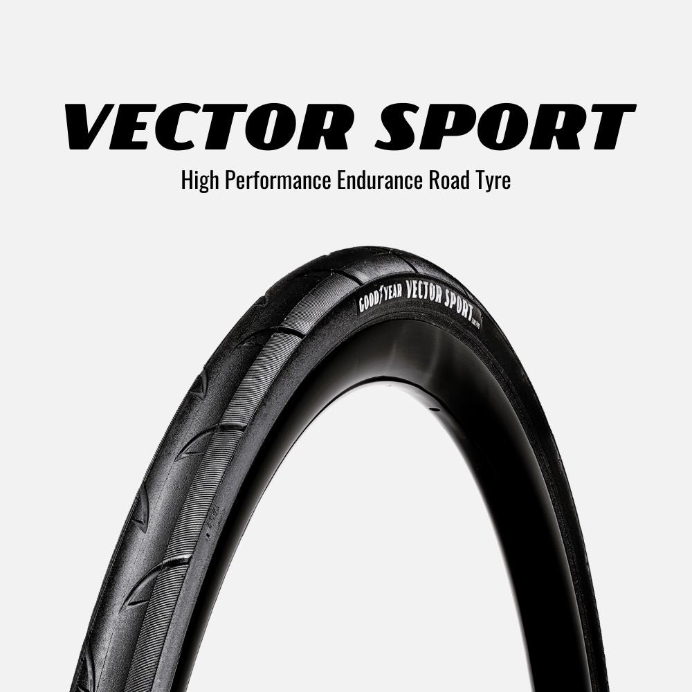 GOODYEAR ROAD TYRE - VECTOR SPORT TUBELESS READY - Image 1