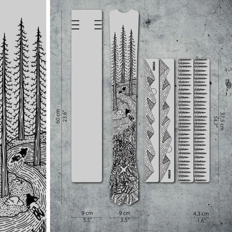 DYEDBRO MTB FRAME PROTECTION - OS ILLUSTRATION - Image 1