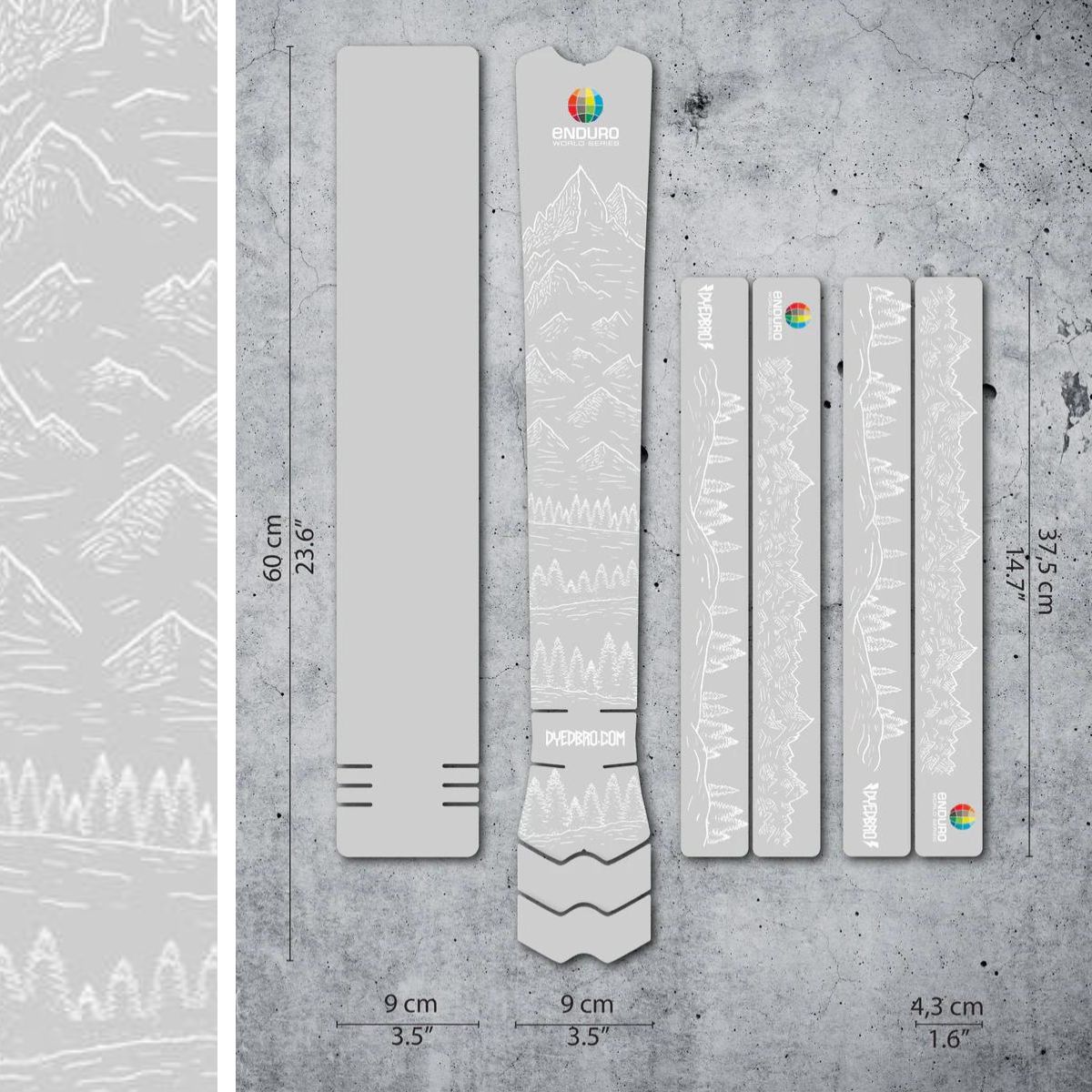 DYEDBRO MTB FRAME PROTECTION - ENDURO WORLD SERIES MOUNTAINS - Image 2