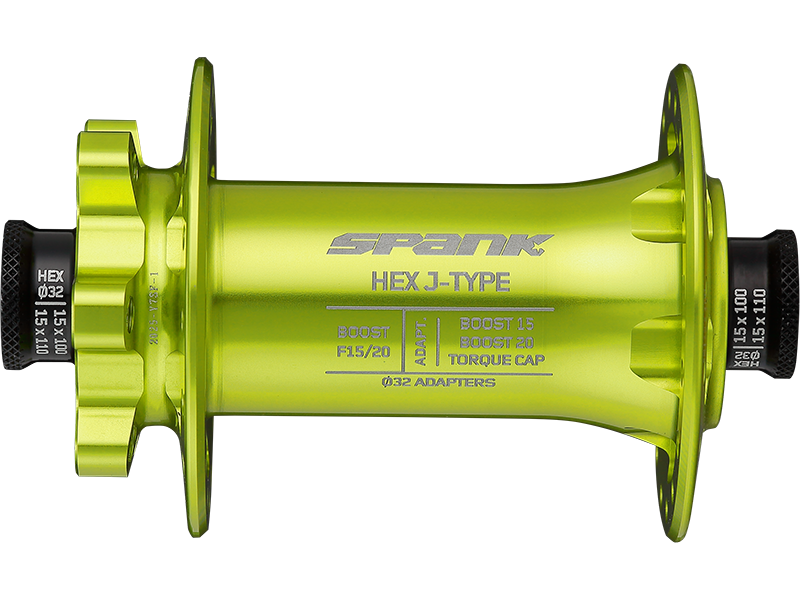 HEX_J-TYPE_Boost_F15-20_Hub_Green
