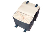 18418 Basil Flair double bicycle bag MIK navy_3-me