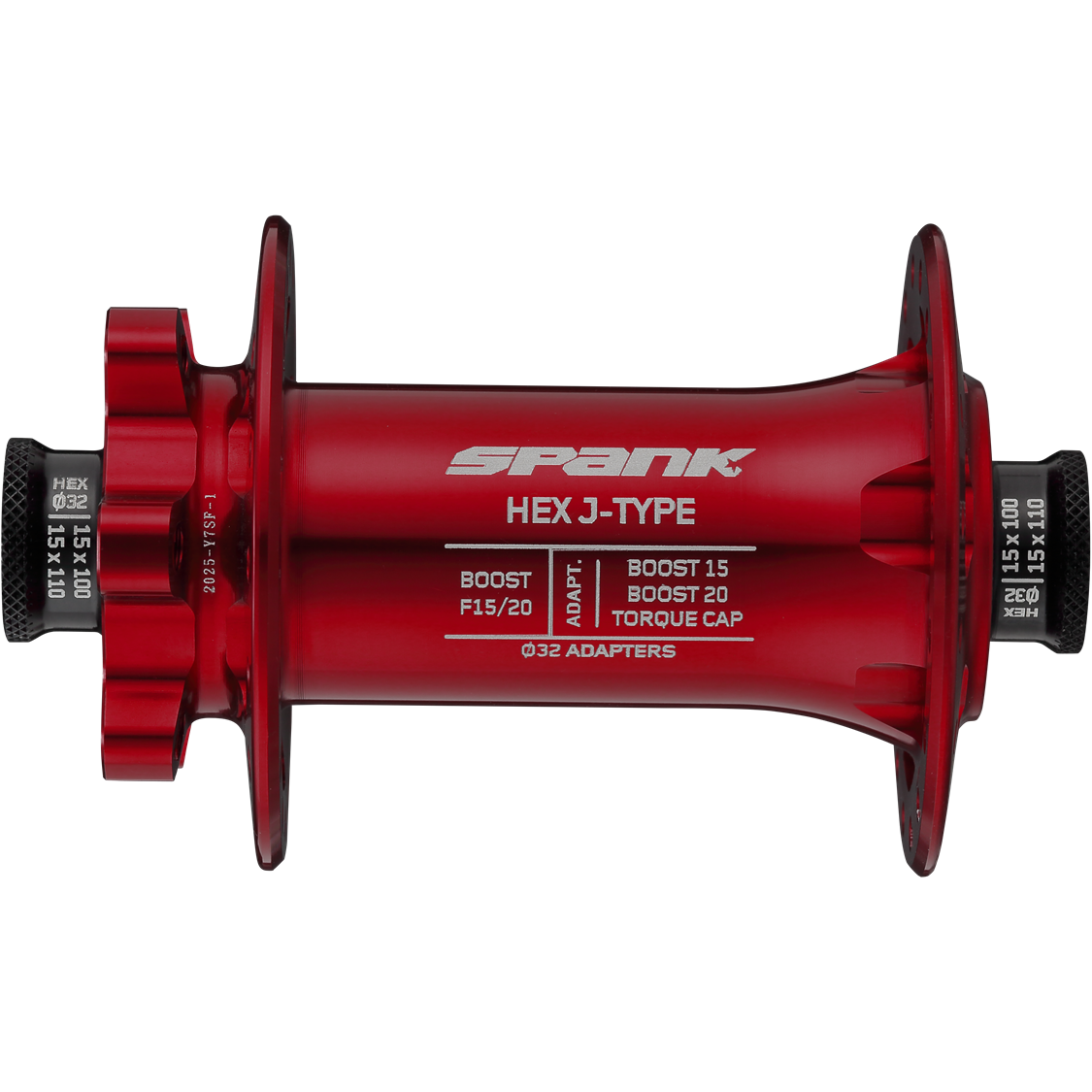 HEX_J-TYPE_Boost_F15-20_Hub_Red
