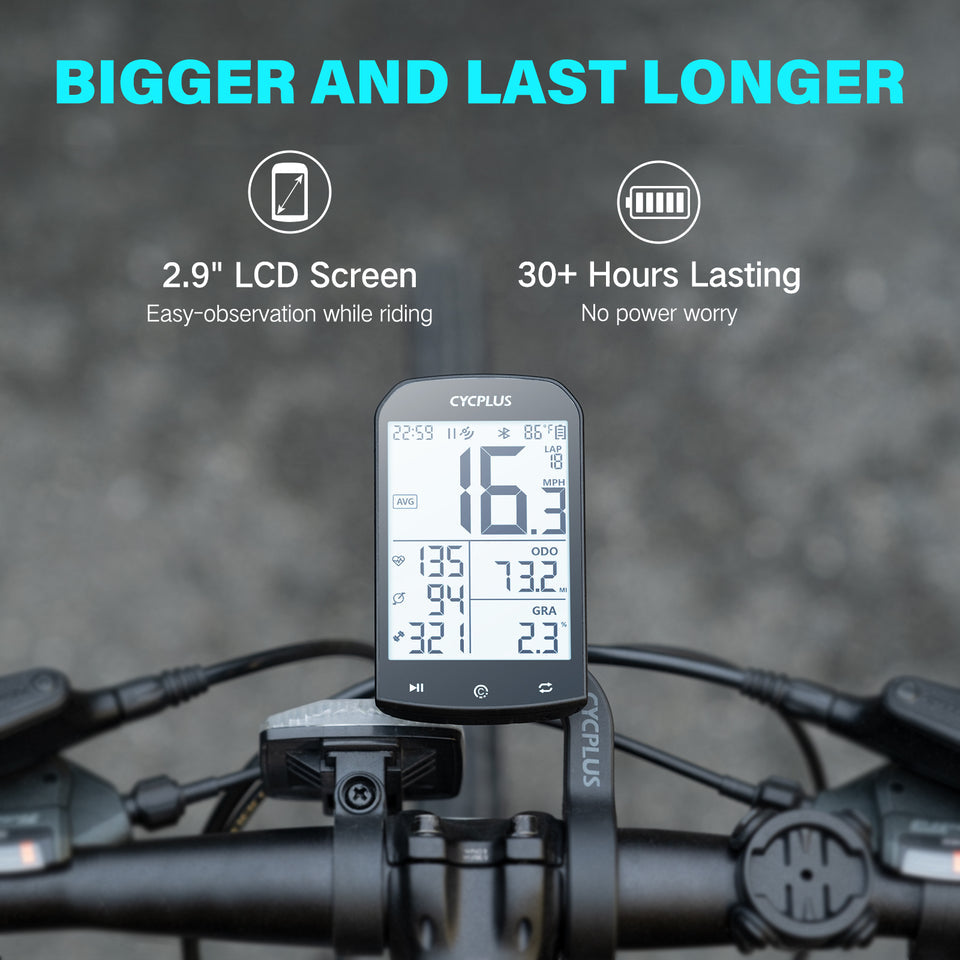 Cycplus M1 Wireless GPS Bike Computer