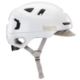 Bern Hudson MIPS Satin White