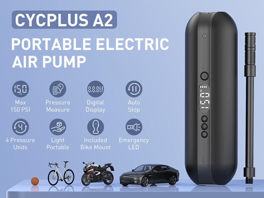 CycPlus Portable Electric Air Pump A2