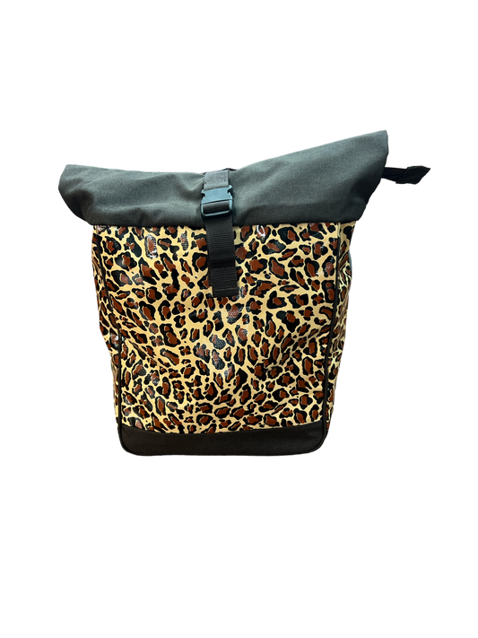 iKuri Kombi Backpack Pannier - Leopard